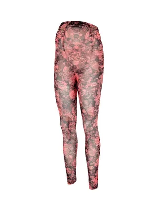 Legging de Grossesse Rouge Femme Mamalicious Mesh 3