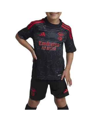SL Benfica Mini-Kit Noir Junior Adidas 24/25 2