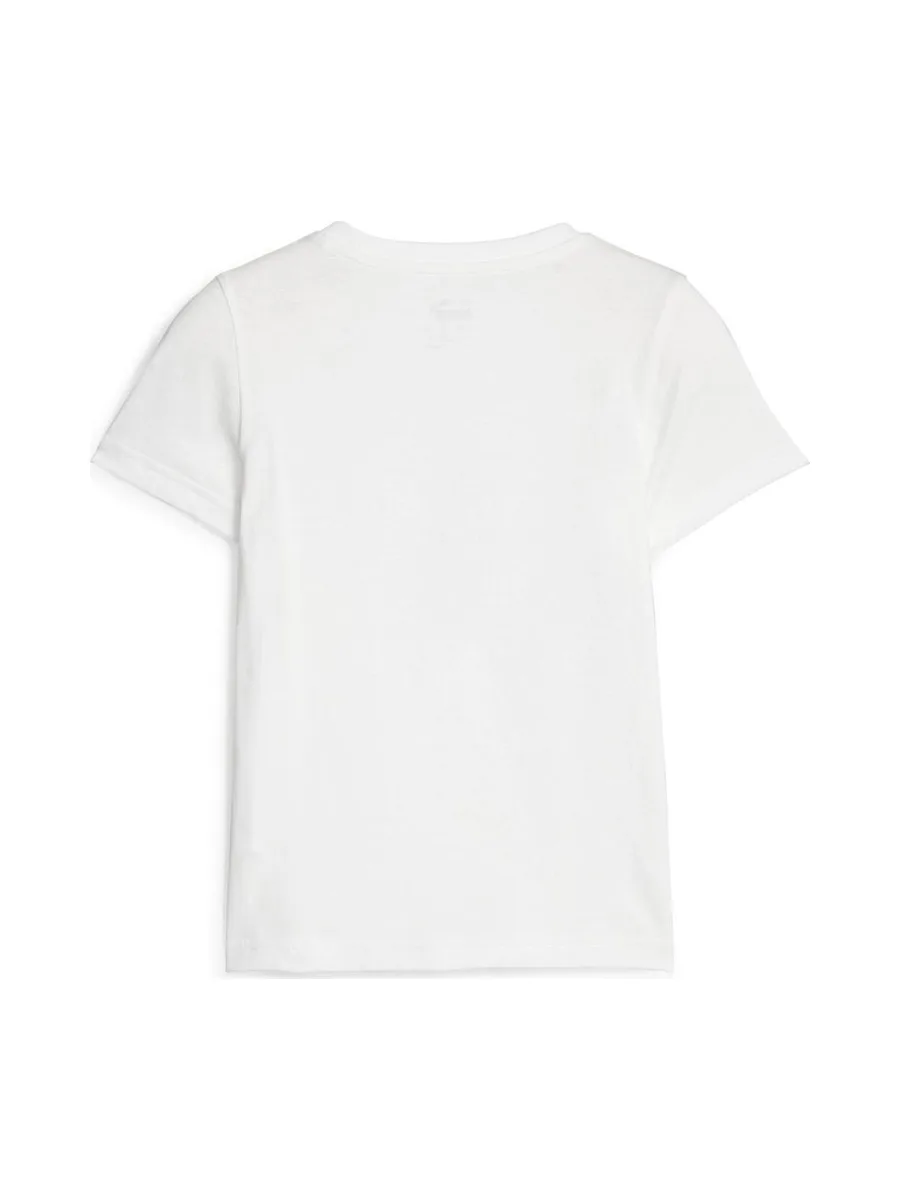 T-shirt Blanc Fille Puma Mixmch 3