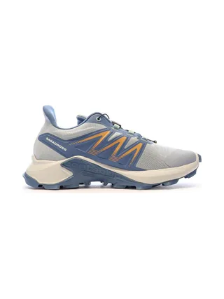 Chaussures de trail Bleu/Beige Femme Salomon Sagacross W 2