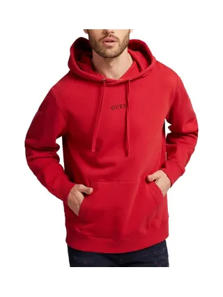 Sweat à capuche Rouge Homme Guess Essential 1