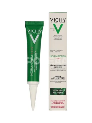 Vichy Normaderm S.O.S. Phytosolution Sulfur Anti-Spot Paste 20ml 1