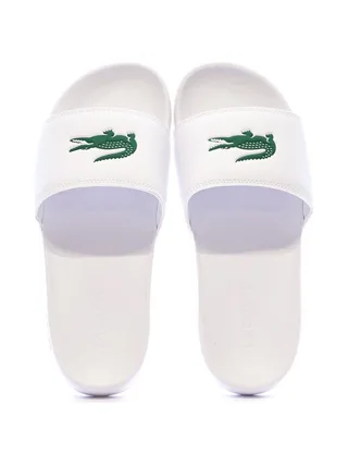 Claquettes Blanches Homme Lacoste Serve 2026 3