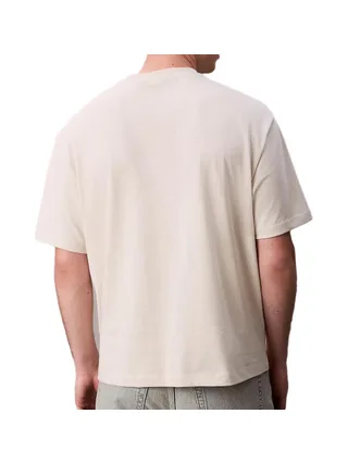 T-Shirt Beige Homme Calvin Klein Jeans LV04RD808G 2