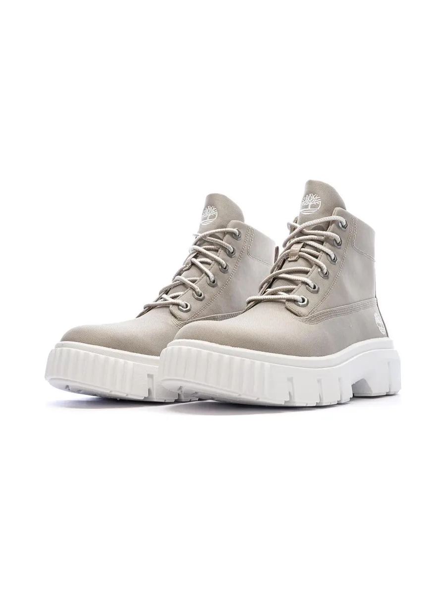 Bottines Beige Femme Timberland Greyfield Mid Lace Up 7