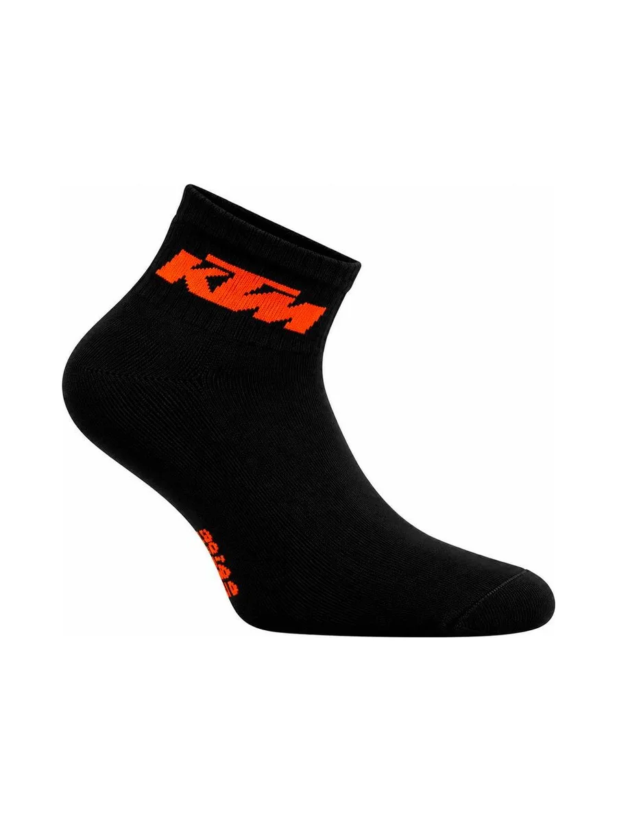 X3 Paires de Chaussettes Noir/Orange Homme KTM 1CHMCX 3