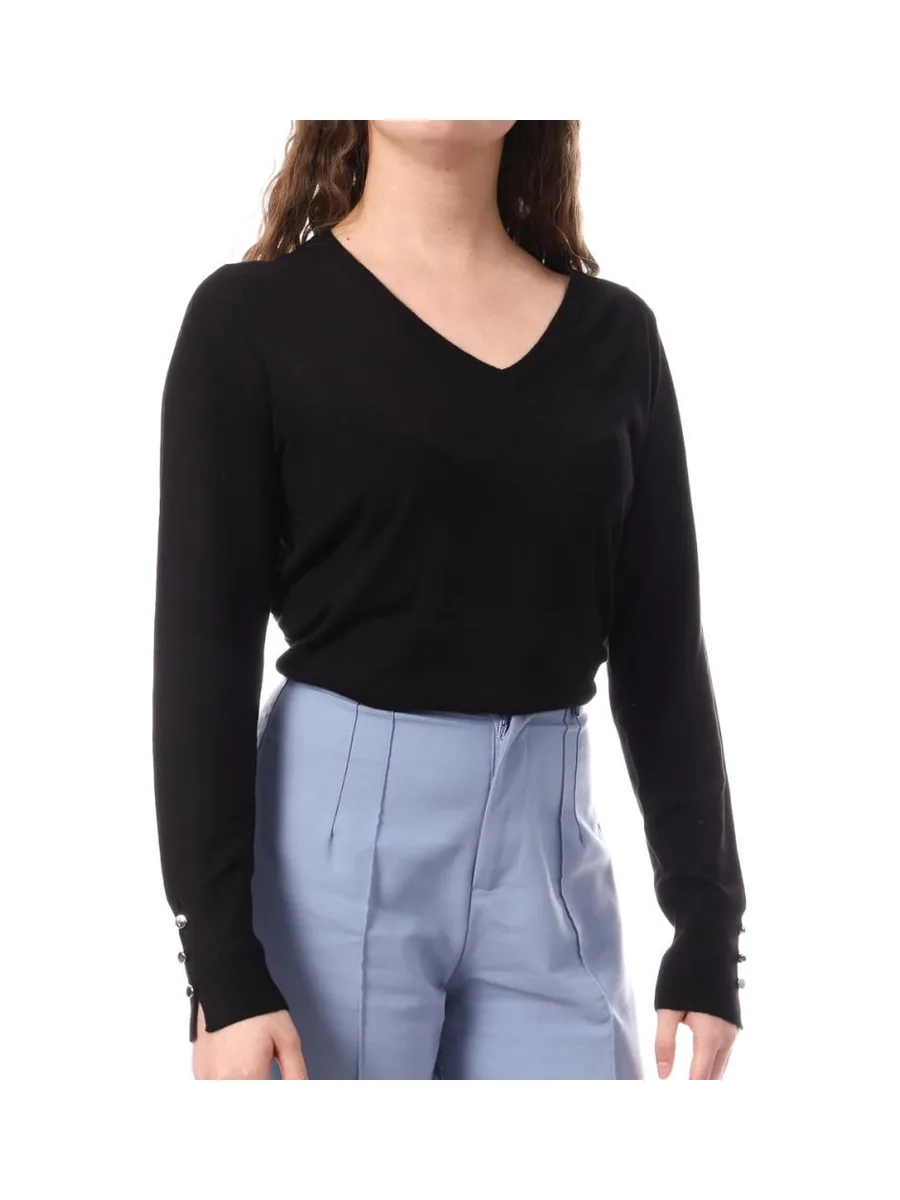 Pull Noir Femme Only Minna 15344087 1