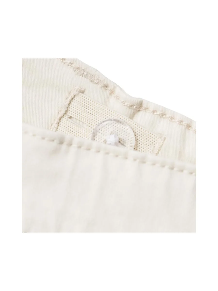 Pantalon en Toile Beige Fille Name it Wide Twill 4