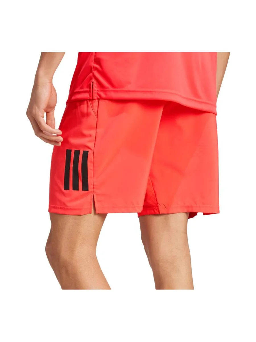 Short de Tennis Rouge Homme Adidas Club 3 2