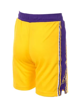 Short de Basketball Violet/Jaune Garçon NBA Los Angeles Laskers 2