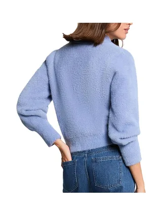 Gilet Zippé Bleu Femme Morgan DOMI 2