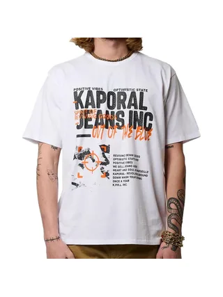 T-Shirt Blanc Homme Kaporal BELEM 1