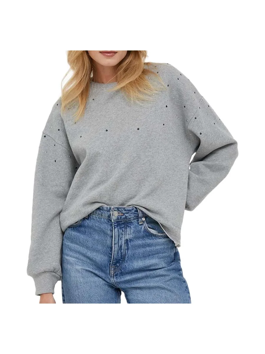 Sweat Gris Femme Pepe jeans Caroline 2