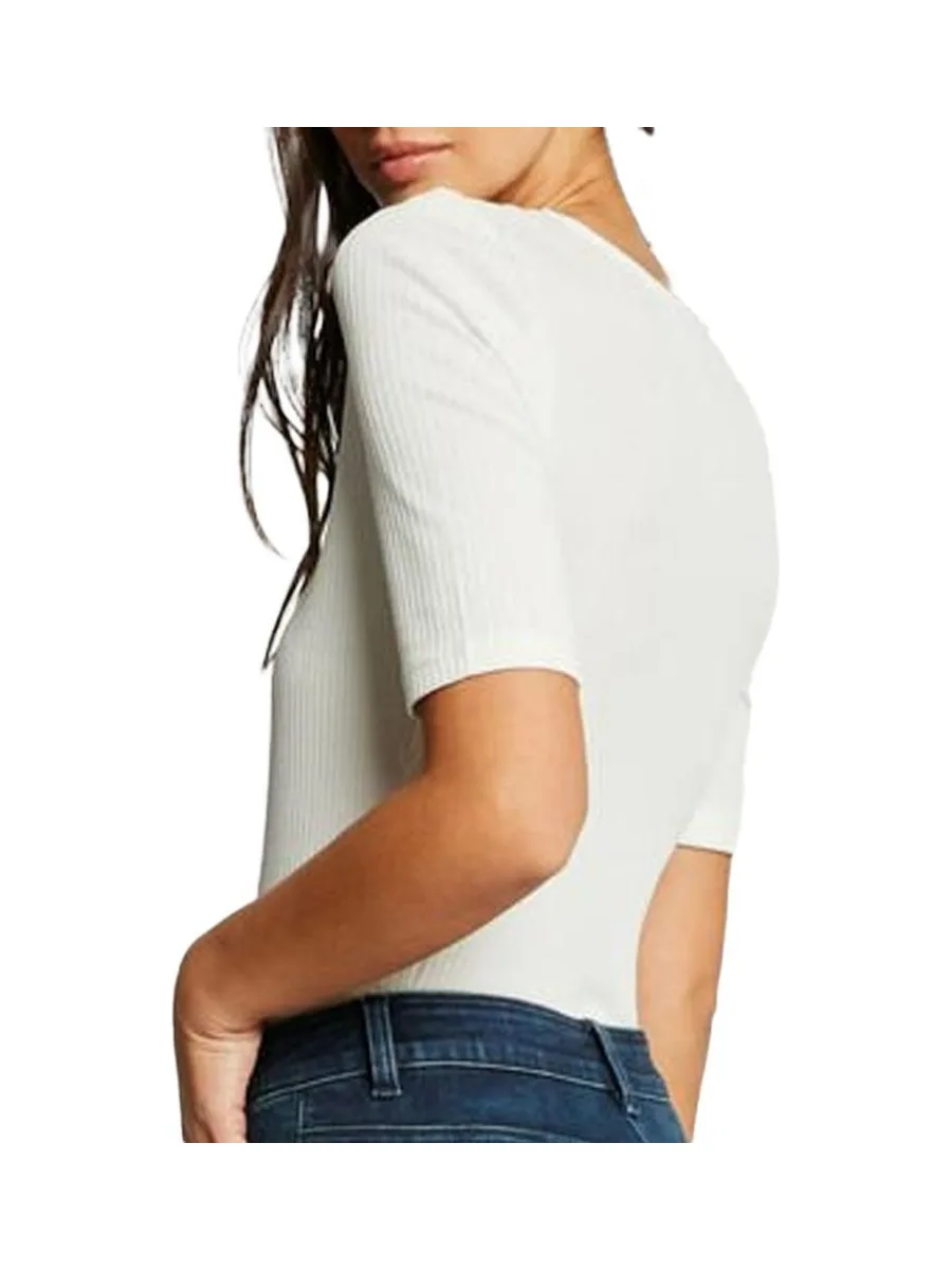 T-shirt Blanc Femme Morgan DABRI 3