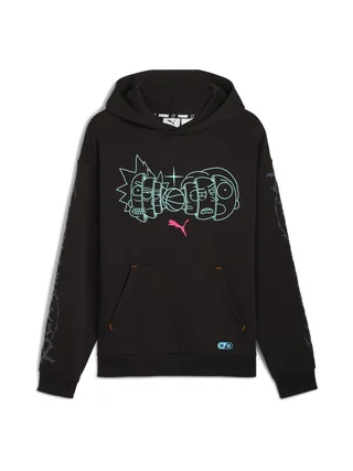 Sweat Noir Homme Puma Hoops X Rick And Morty 1