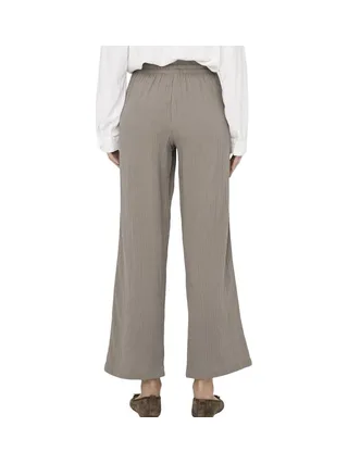 Pantalon Fluide Taupe Femme JDY Theis 2