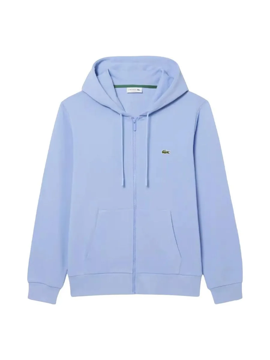 Sweat Zippé Bleu Homme Lacoste SH9809 3