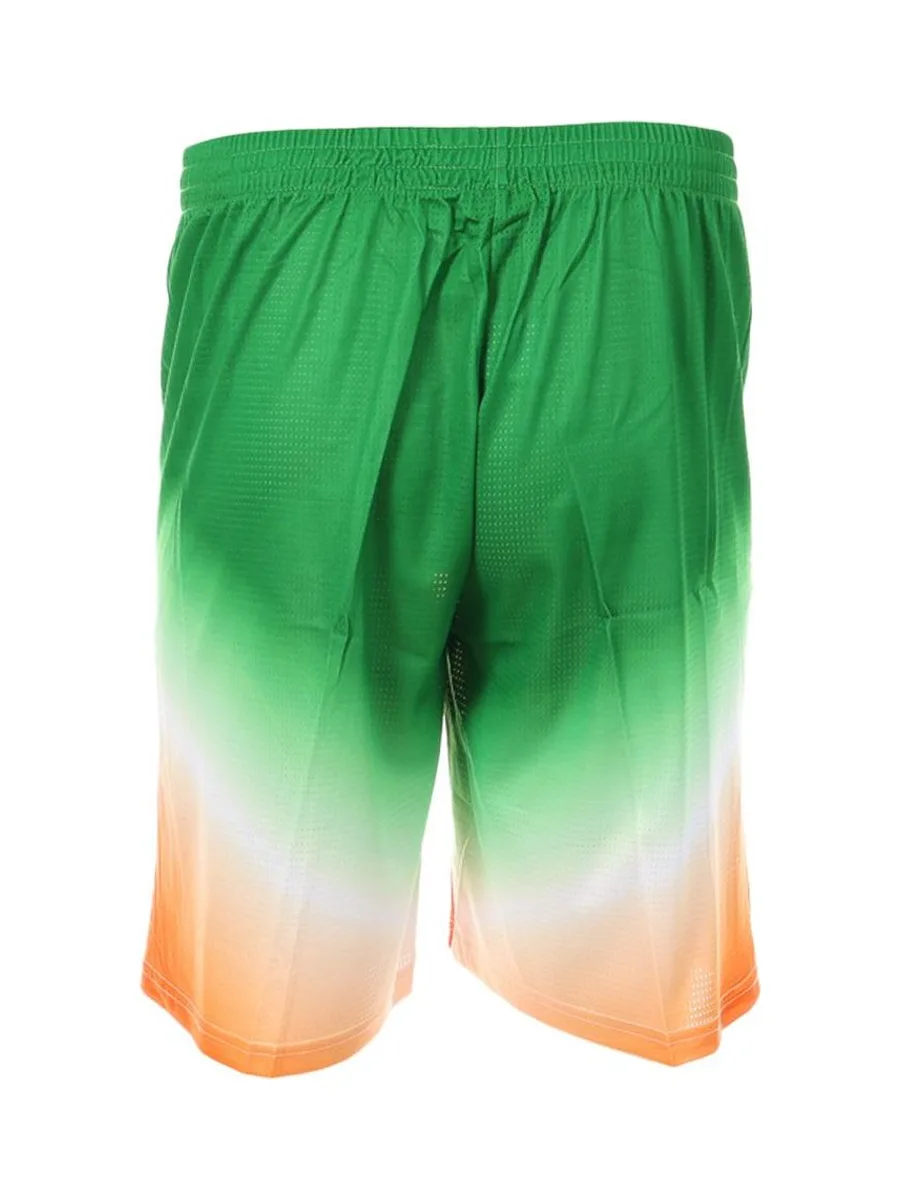 Boston Short de basketball Vert/Orange Homme Sport Zone 3