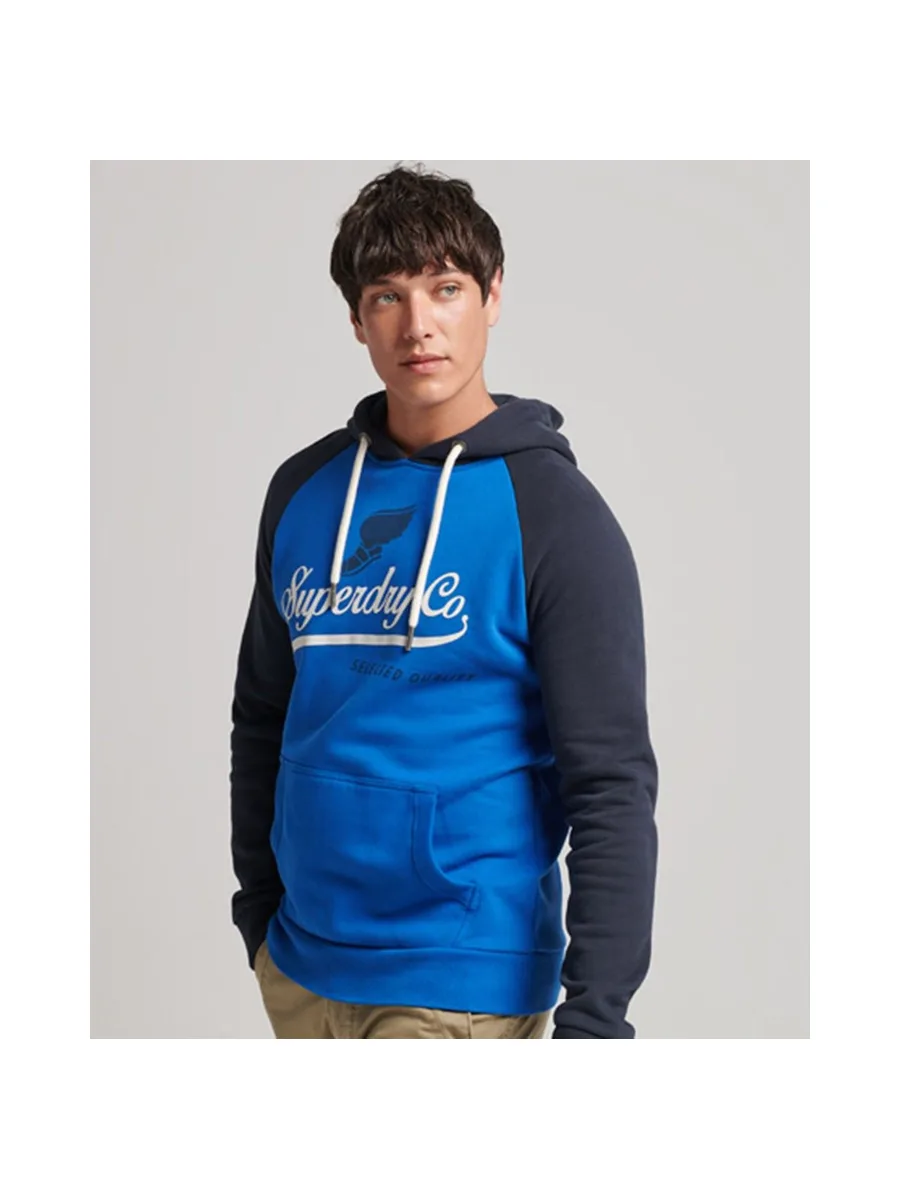 Sweat-shirt à capuche raglan vintage SUPERDRY Achilles 6