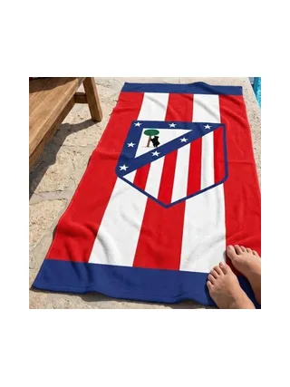 Atletico Madrid Serviette de Plage Rouge Sport Zone 140x70cm 2