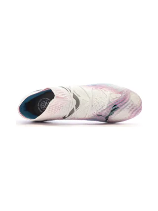 Chaussures de foot Blanches/Roses Homme Puma Future 7 Ultimate 4