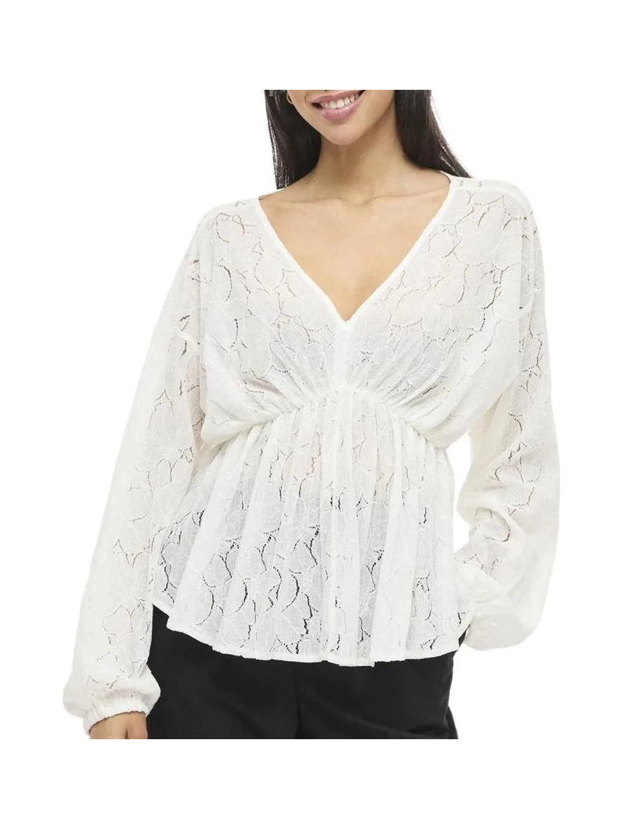 Blouse Blanche Femme Vila Viseba 1
