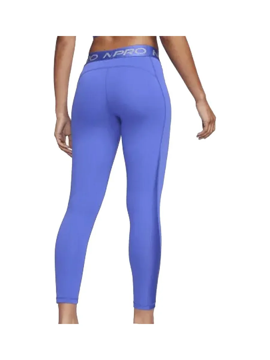 Legging Bleu Femme Nike Tght Shine 3