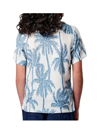 Chemise Blanche/Bleu Garçon Kaporal Osca 2