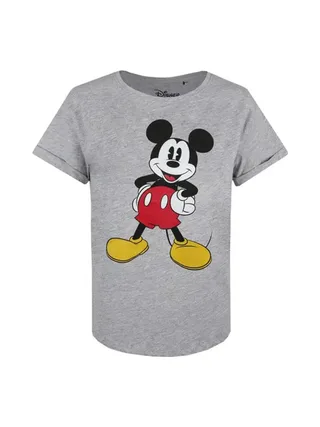 T-Shirt Gris Femme Disney Mickey Classic 2