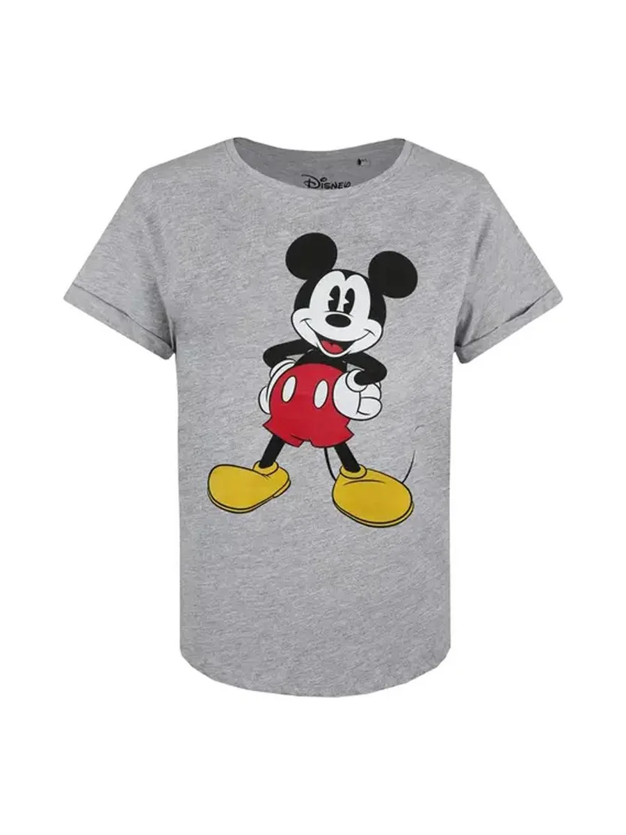 T-Shirt Gris Femme Disney Mickey Classic 3