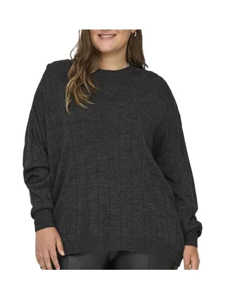 Pull Gris Femme Only Carmakoma Tess 1