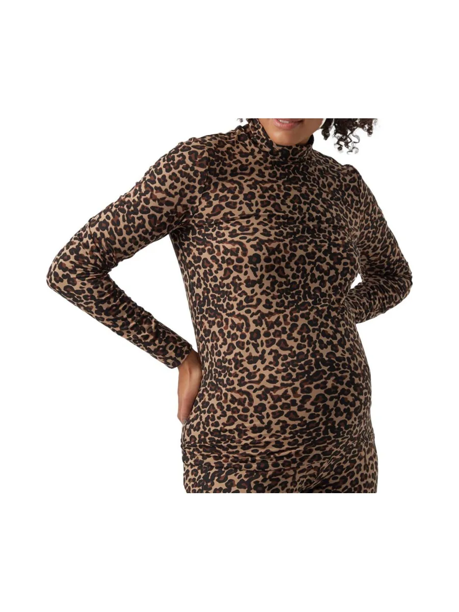 T-shirt de Grossesse Marron Femme Vero Moda Marternity Mina 2