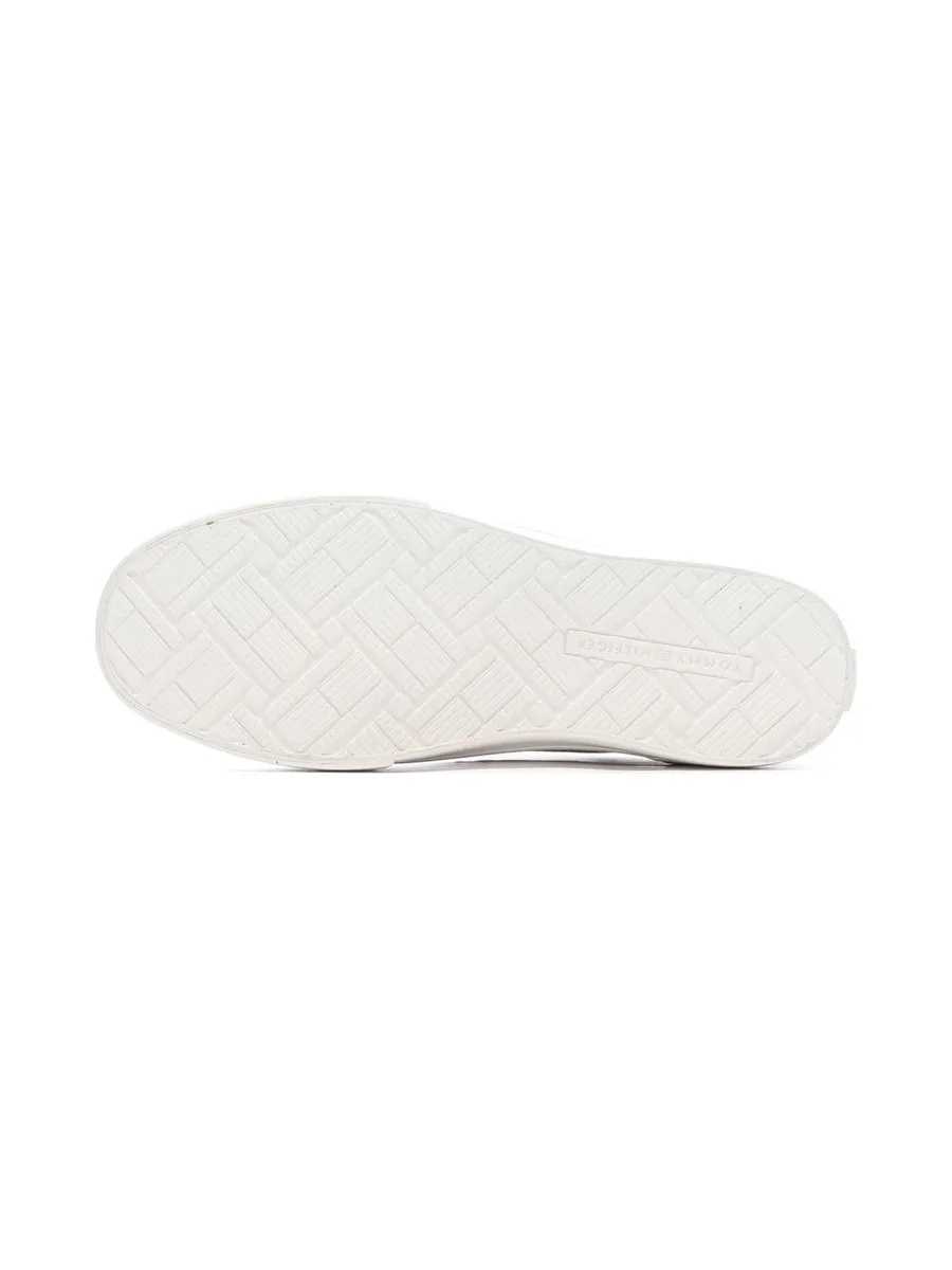 Baskets Beige Femme Tommy Hilfiger Th Low Profile 6