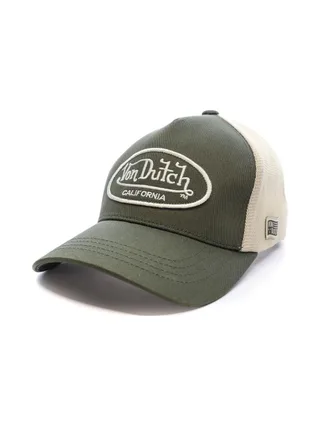 Casquette Kaki/Écru Adulte Von Dutch LOF 1