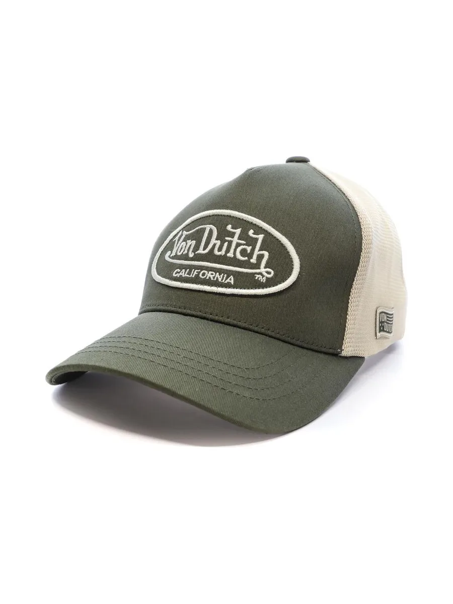 Casquette Kaki/Écru Adulte Von Dutch LOF 2