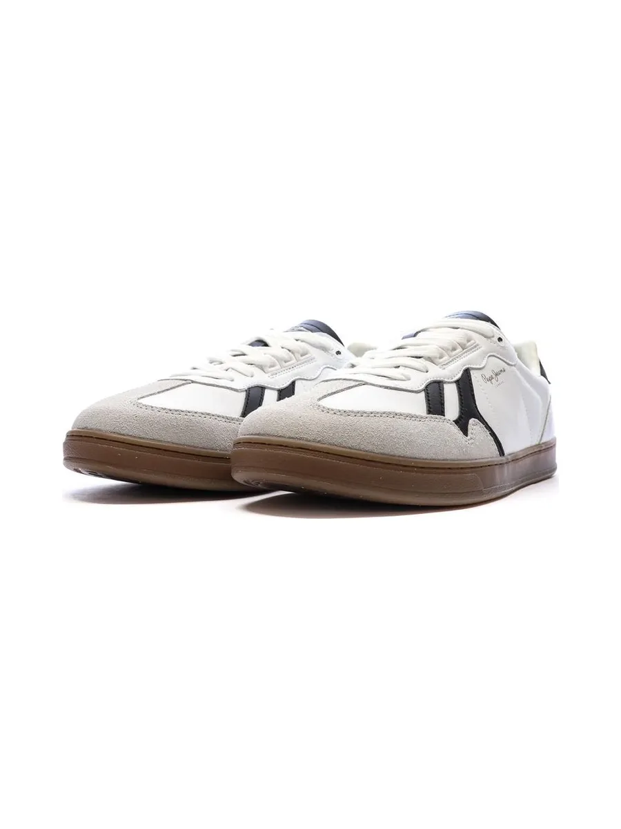 Baskets Blanches/Noires Homme Pepe jeans Ball 6