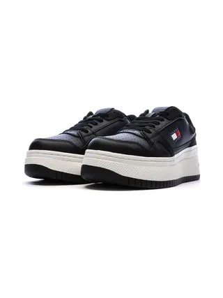 Baskets Noir Femme Tommy Hilfiger Retro 6