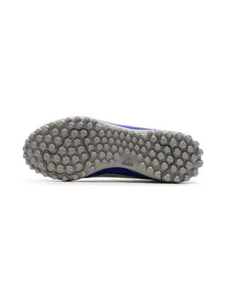 Chaussures de Foot Gris/Bleu Junior Adidas F50 Club TF J Messi 5