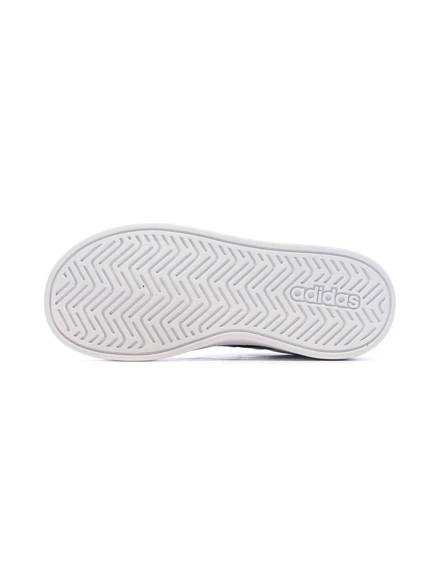 Baskets Blanc/Noir Enfant Adidas Grand Court 6
