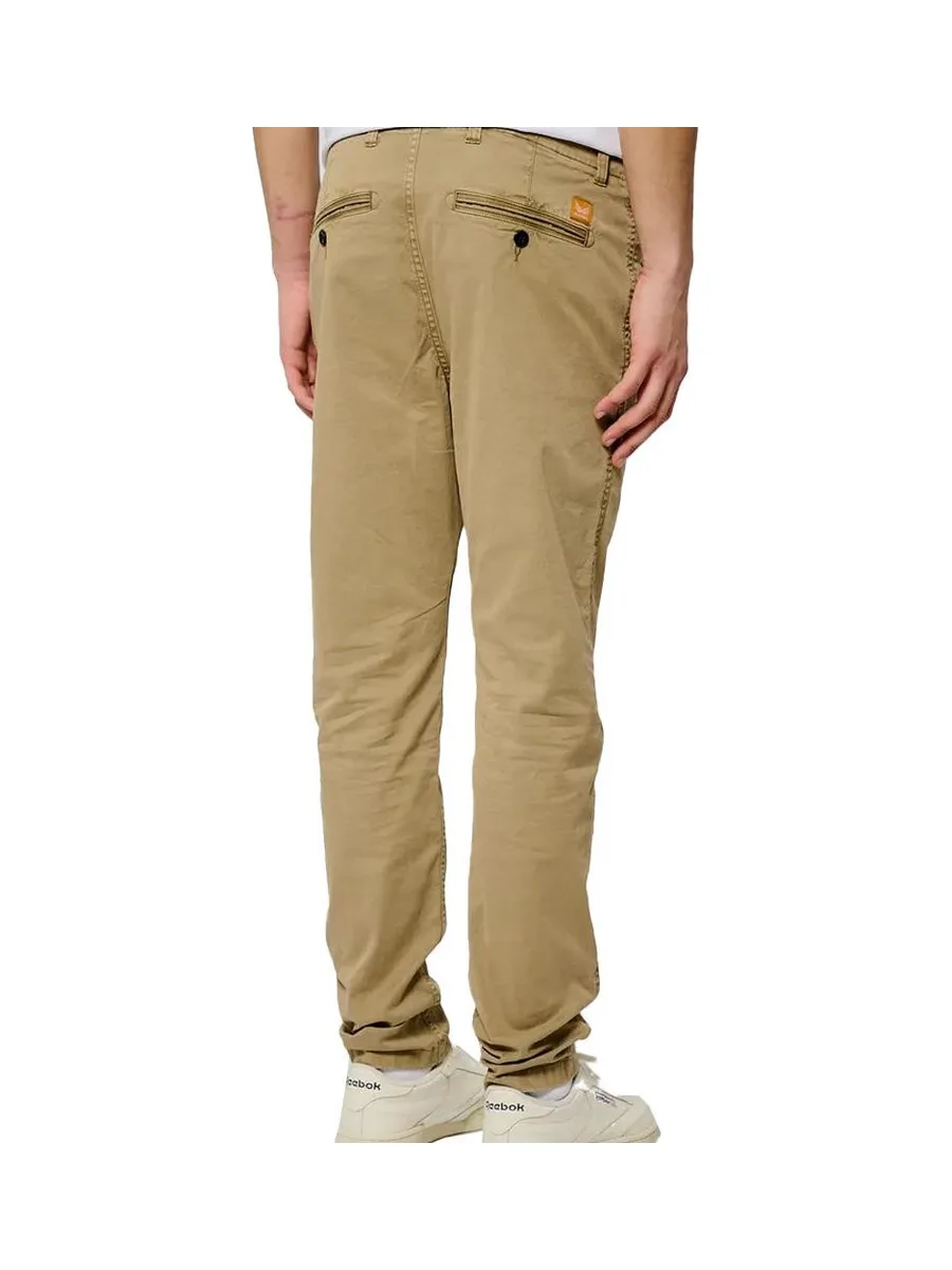 Pantalon Chino Marron Clair Homme Kaporal Kp Baros 3