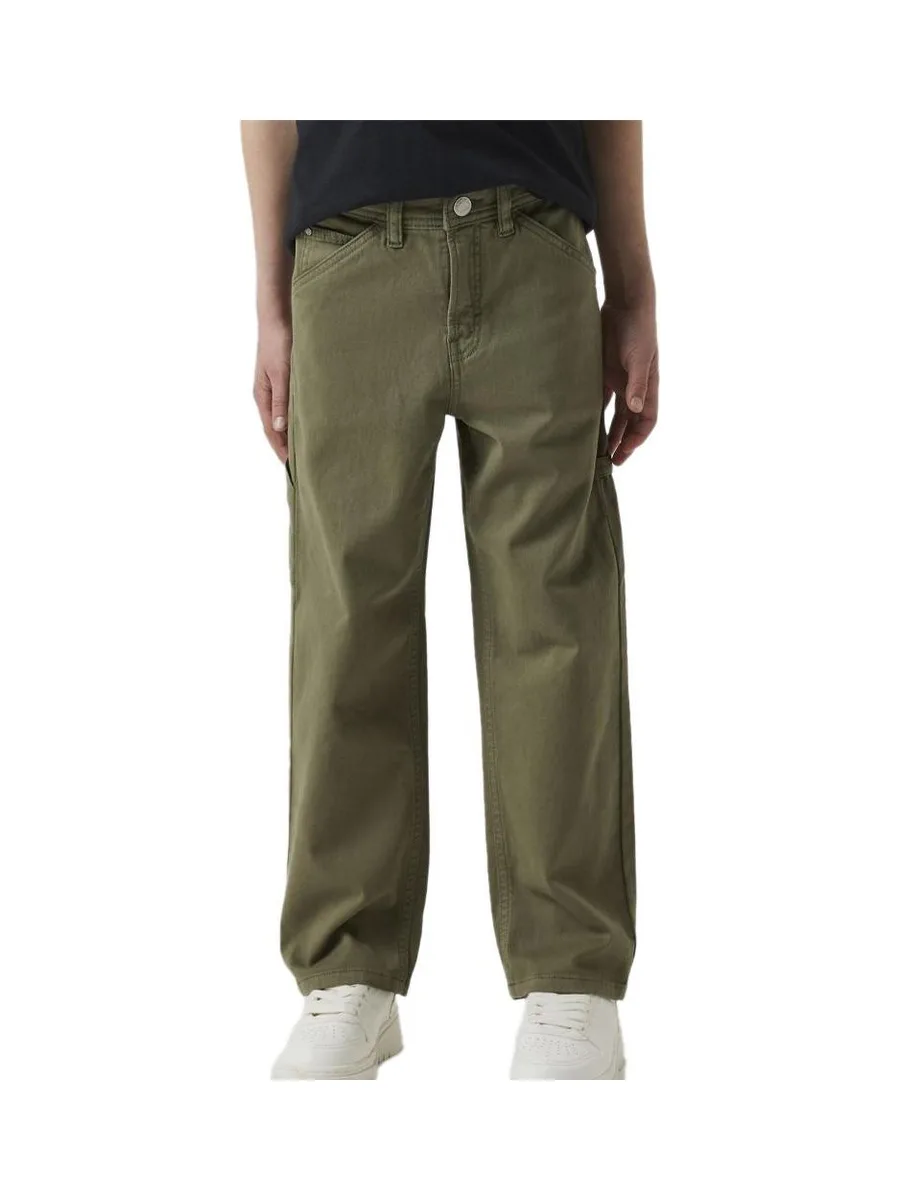 Pantalon fluide Vert Garçon Name it Ryan 2