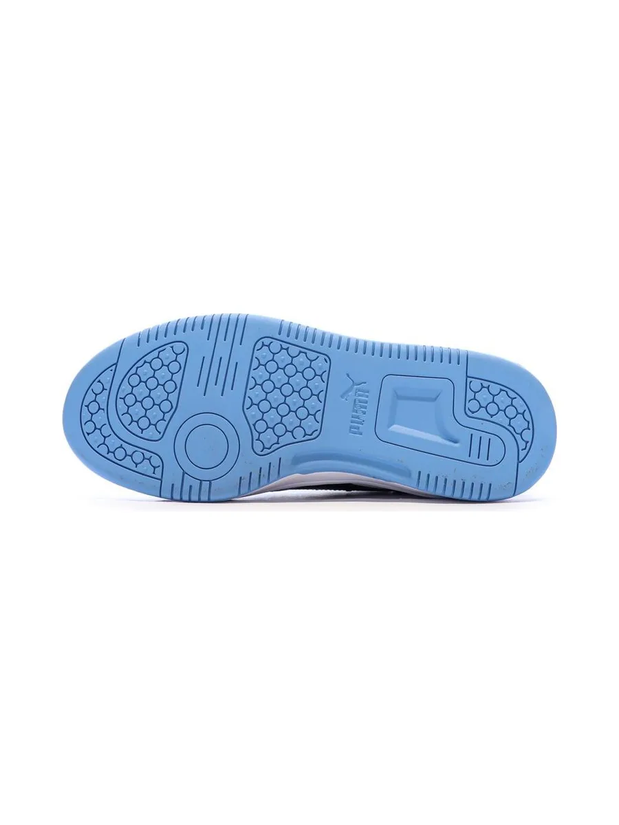 Baskets Turquoise/Blanc Garçon Rebound Low 6
