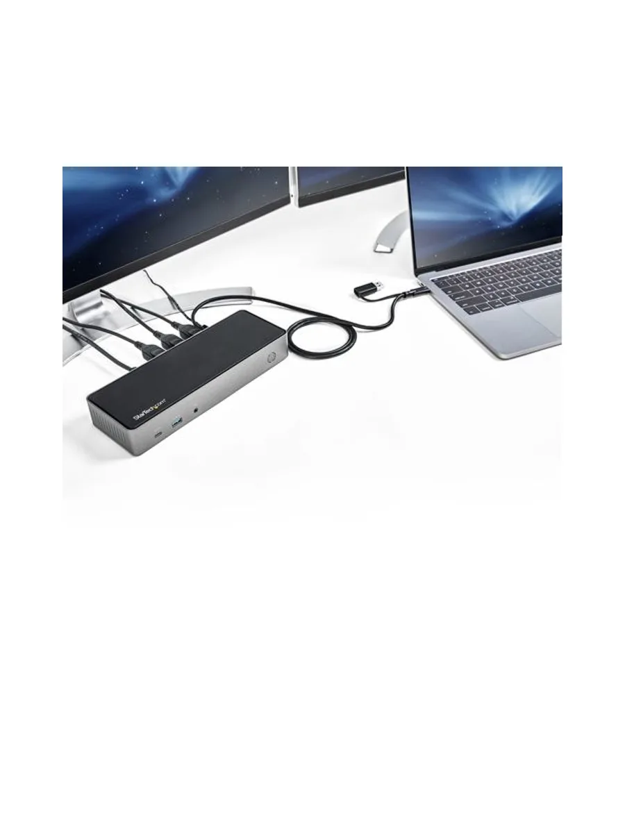 Hybrid USB-C USB-A Dock - Triple 4K 60Hz 11