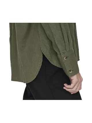 Chemise Kaki Femme JDY Linen 2