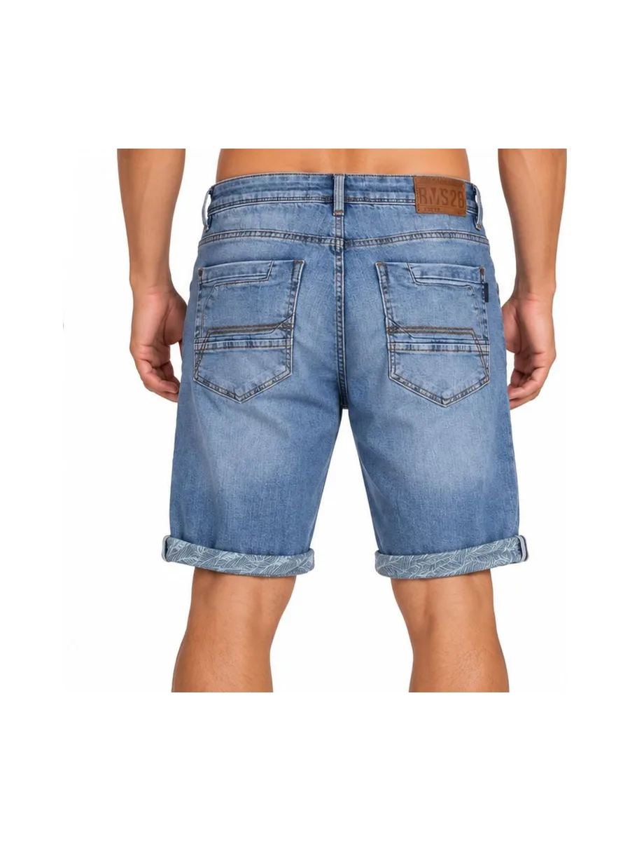 Short en Jean Bleu Clair Homme RMS26 3701 3