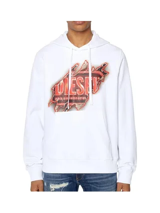 Sweat Blanc Homme Diesel 0BAWT 1