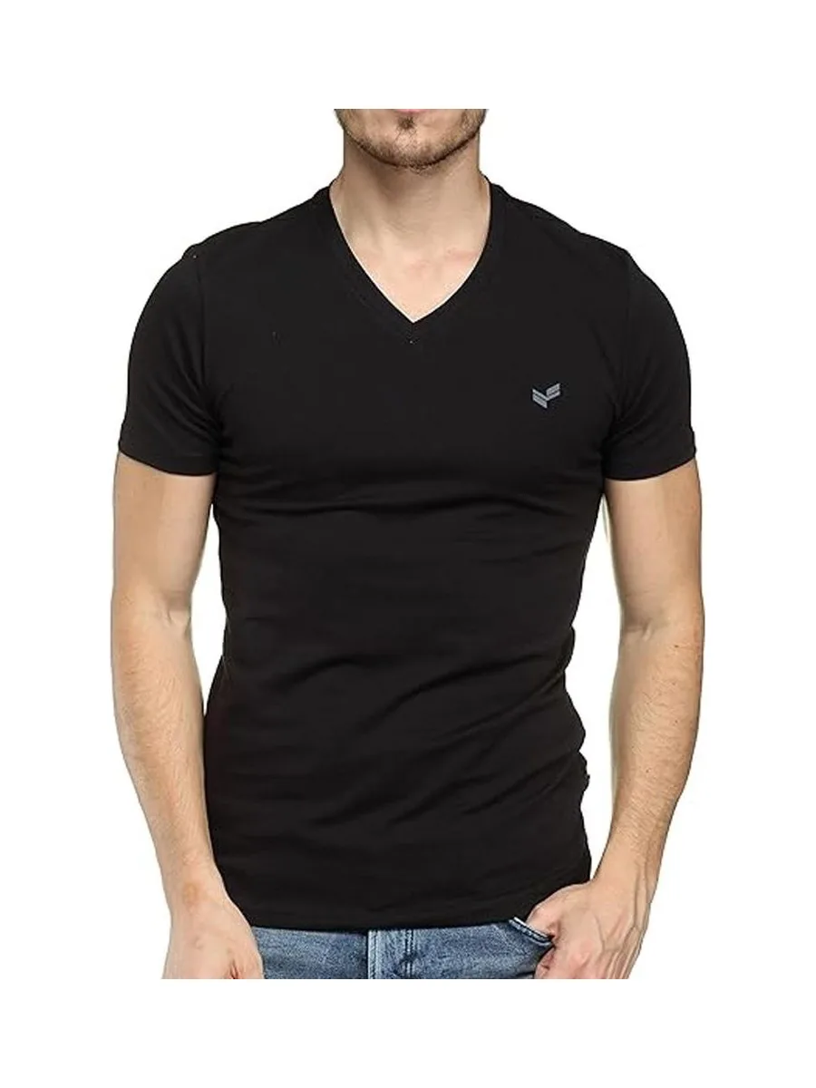 Lot de 2 T-Shirts Noir/Gris Homme Kaporal GIFTH 4