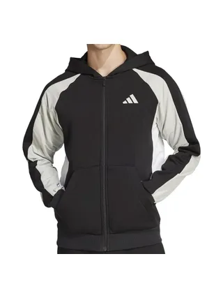 Sweat Zippé Noir Homme Adidas JD8067 1