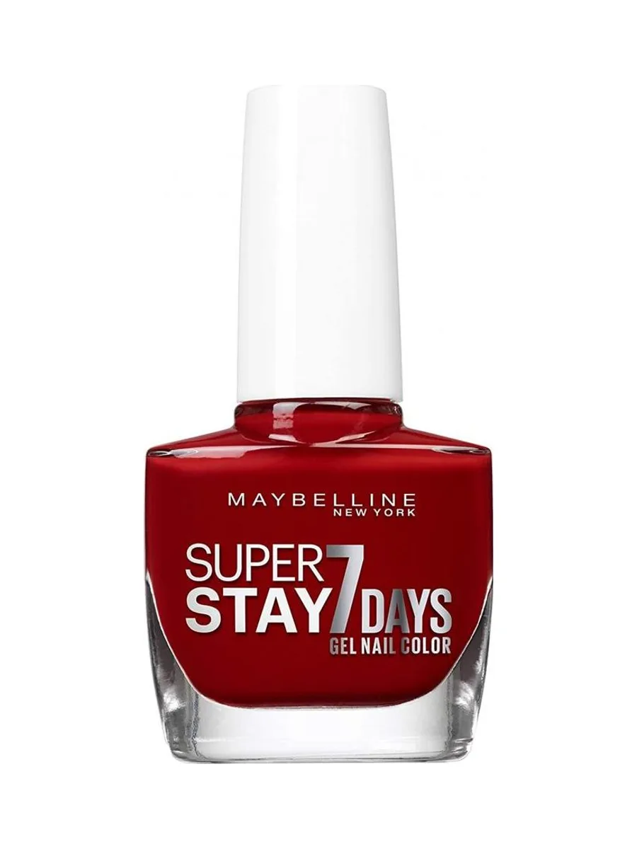 Vernis à Ongles Superstay 7 Days Gemey Maybelline NY 06 Rouge Profond 2