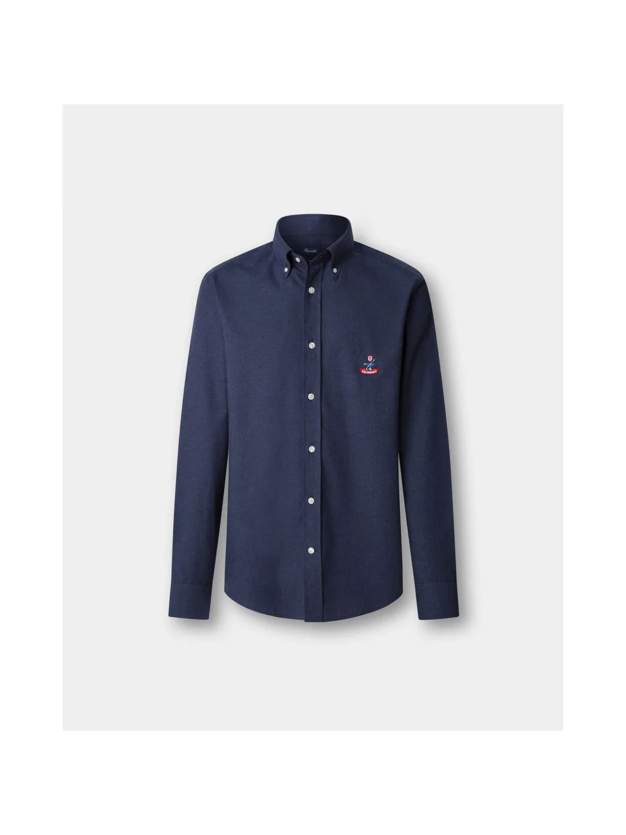 FAçONNABLE Clbd Flan Twill Bird - Chemise 4